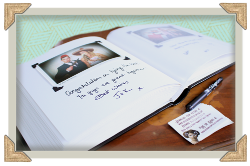 Luxury wedding guest book. Photo booth guest book. Let us fully manage your guest book so you end up with the perfect keepsake. 